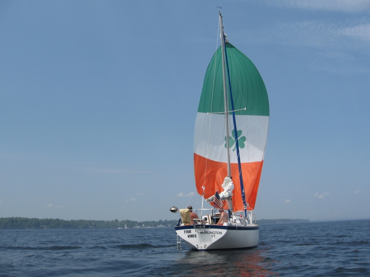 Sailing On Champlain