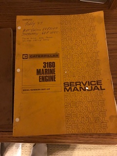 caterpillar 3208 marine engine manual