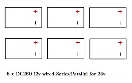 Click image for larger version

Name:	6 x 12 v series parallel to 24v.jpg
Views:	670
Size:	23.7 KB
ID:	2888