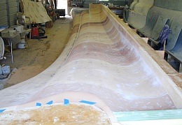 Click image for larger version

Name:	port inboard hull in jig ready to <a title=