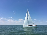 Beautiful sailing day with our new boat!