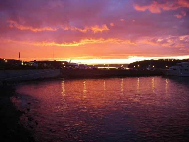 Sunset at Bar Harbor, Maine July 2011