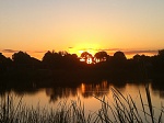 Sunrise over Blueberry Lake, Port Charlotte, Florida