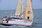 40 foot racing-cruising sailboat Fantasy.