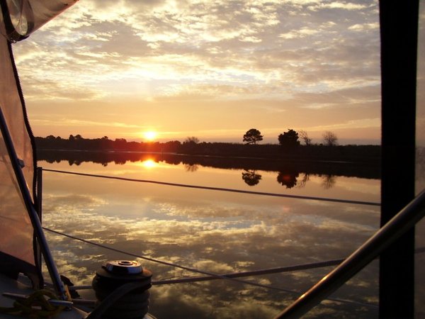 Sunrise at Pelican Point