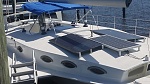 New Bimini with Topside window to keep eye on sail activity