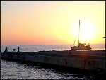 Sunset at Simms, Long Island, Bahamas