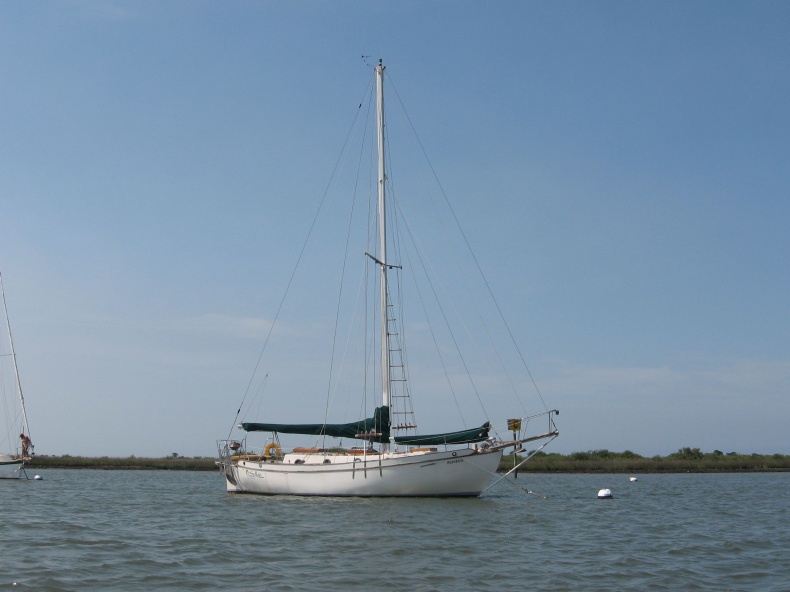 Belle at Anchor