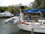 We just added solar and davits