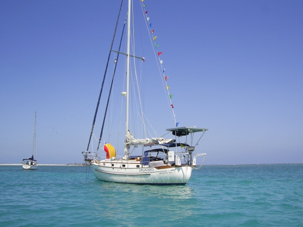 Anchored at Dry Tortugas