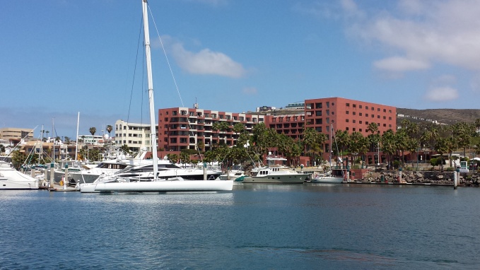 Hotel Coral Marina in Ensenada, Mexico.
The 2014 Newport/Ensenada race activities are held here.