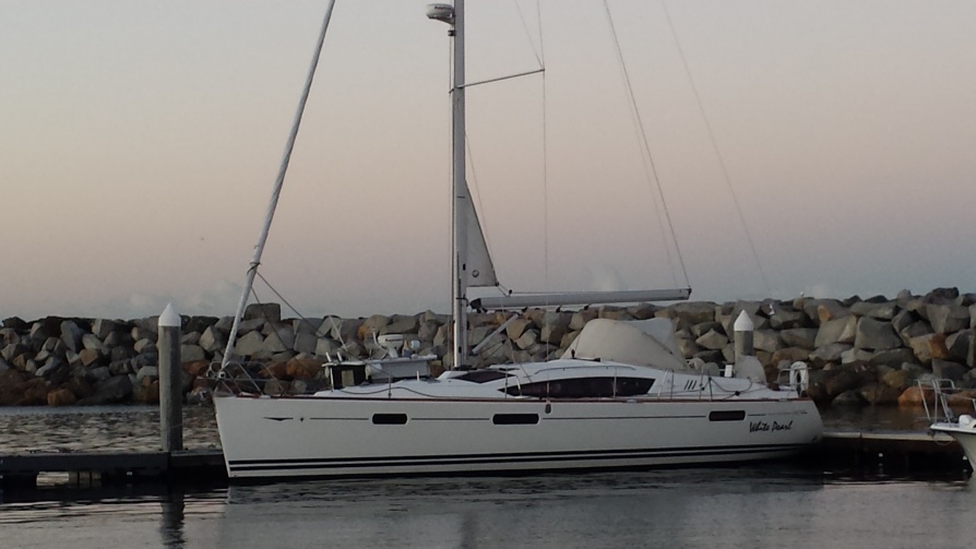 White Pearl resting at Kings Harbor Yacht Club after racing from Marina del Rey to Redondo Beach.
Thanks for the hospitality KHYC!