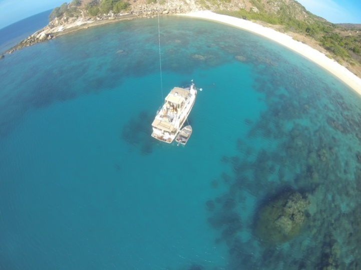 Mistral in Mermaid Bay, Lizard Island, far North Queensland, Australia.