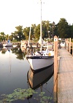 Echo at rest in White Lake Municipal Marina