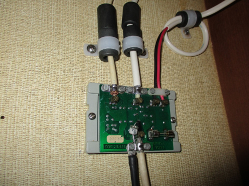 TV/FM Preamp gas discharge tube on antenna coax