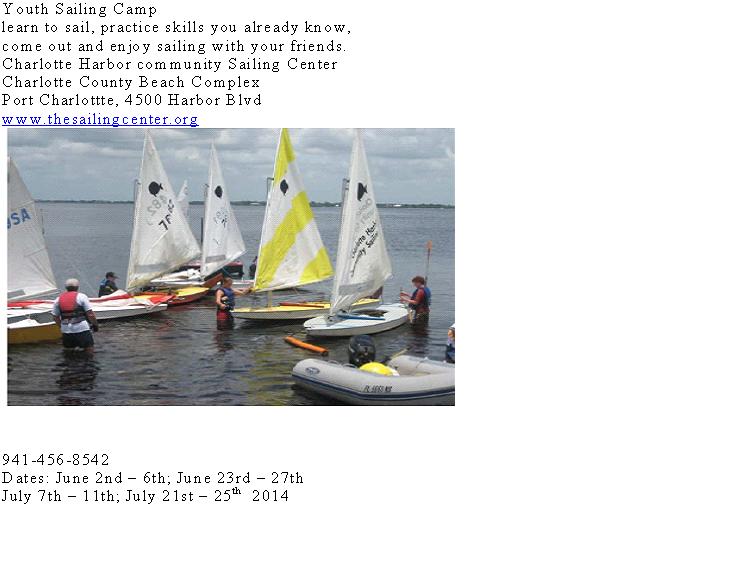 youth sailing camp