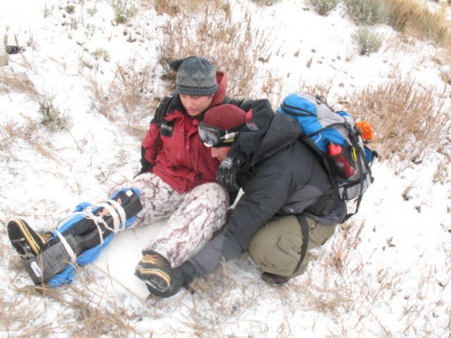 Wilderness EMT course