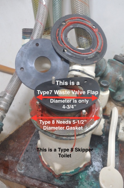 WrongSize Waste Valve Flap