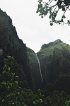 2,000ft waterfall in Nuku Hiva