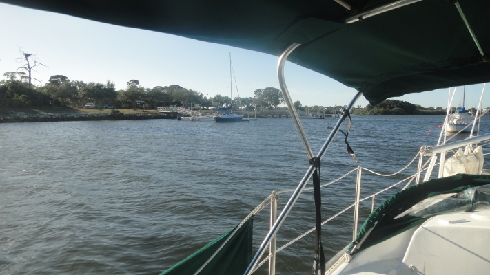 I spent the first night here at Anclote River Park after leaving Crystal River, before starting down the ICW. I was suppose to stop and toss the anchor at Anclote Key, instead blew past that and tossed the anchor a mile or two from the Anclote River. Needless to say I tossed the anchor on a group of crabpots and TowBoat USA rescued me off the crabpots.