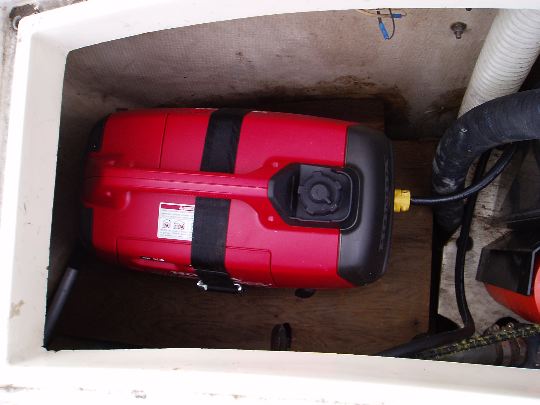 Honda EU2000i Genset Installed