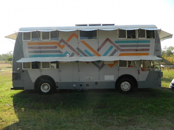 Our bus whilst we were in Darwin, nearly two years ago