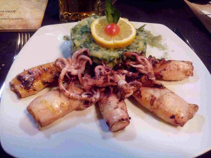 octopus (Murter, Adriatic sea)