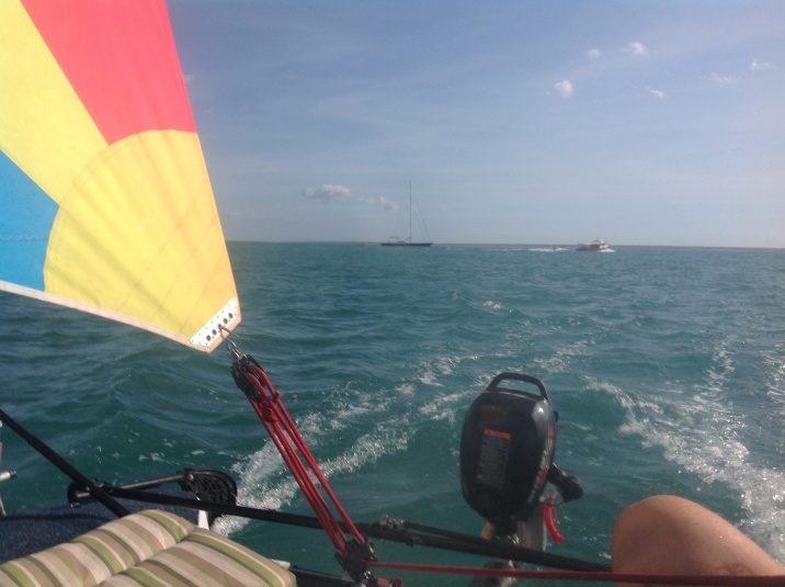 Sailing  On Fannie Bay