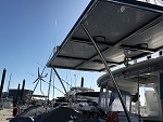 Lagoon 450 Solar Panel Addition