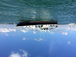 Ley Biscayne upside down photo!