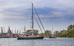 Fair Isle anchored Hoorn Holland May 2017