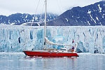 Built for a purpose, Destiny at home at 79 degrees North, Lilliehook glacier, Spitsbergen