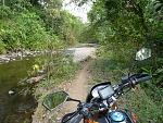 And they said I couldn't cross this end of the Azuero Peninsula in Panama on a motor bike.