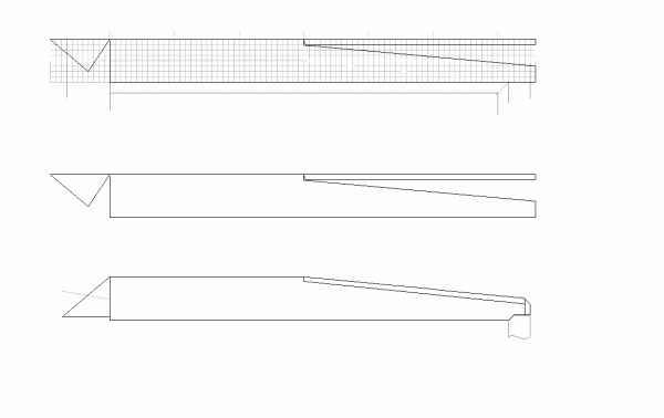 Coaming cutout plan