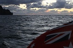 sunrise over Cape Raoul & Storm Bay