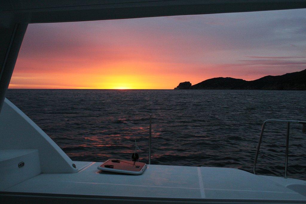 sunrise over Freycinet Penninsula