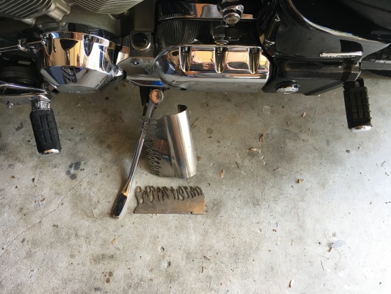 SS fabricating and polishing experience made kickstand pivot cover and fork tube cover