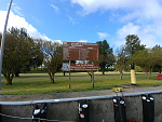 At the canal lock