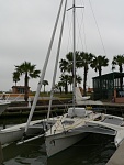 Bridge Harbor Yacht Club in  
Freeport,TX.. off the ICW 
April-2008