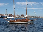 Shaka! Thea Lee motoring in New Bedford Mass