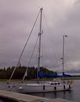 Mooring at Lake Pijnne, Finland