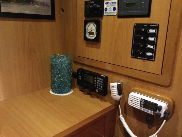 Owner's office and nav station.