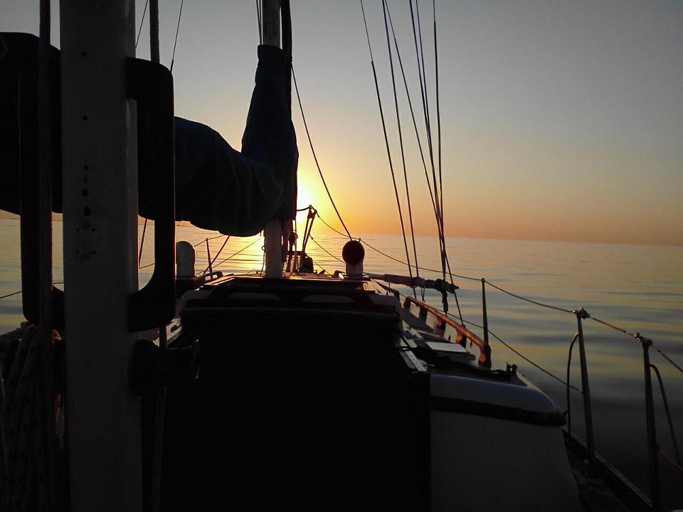 Sunset in the Gulf of Mexico