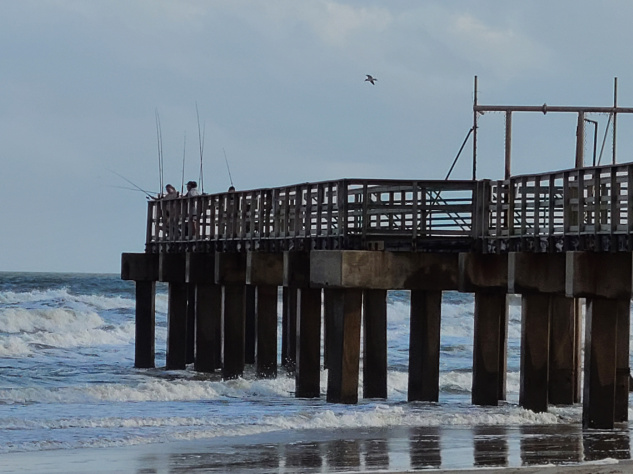 Matagorda, TX fishing pier