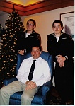 Older Sea Cadet picture of myself, my sons Kirk and Andrew.