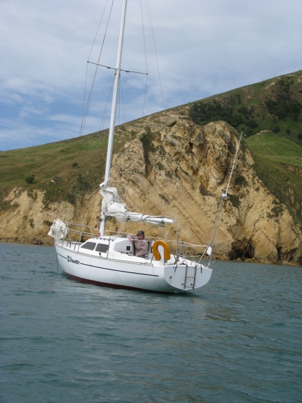 Waikouaiti Bay, northern anchorage