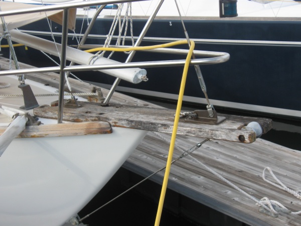 Old bowsprit