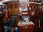 interior looking aft