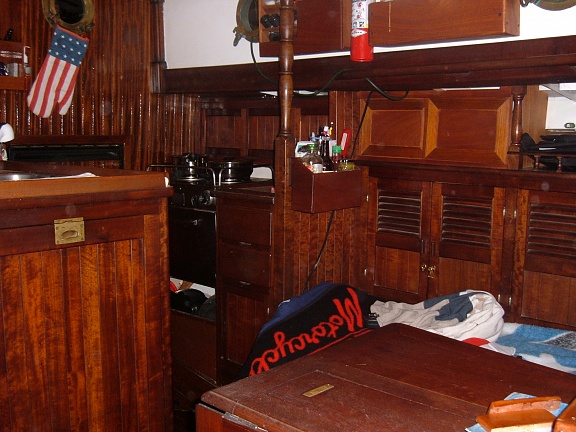 interior galley