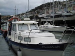 On the visitor's Pontoon at Dartmouth